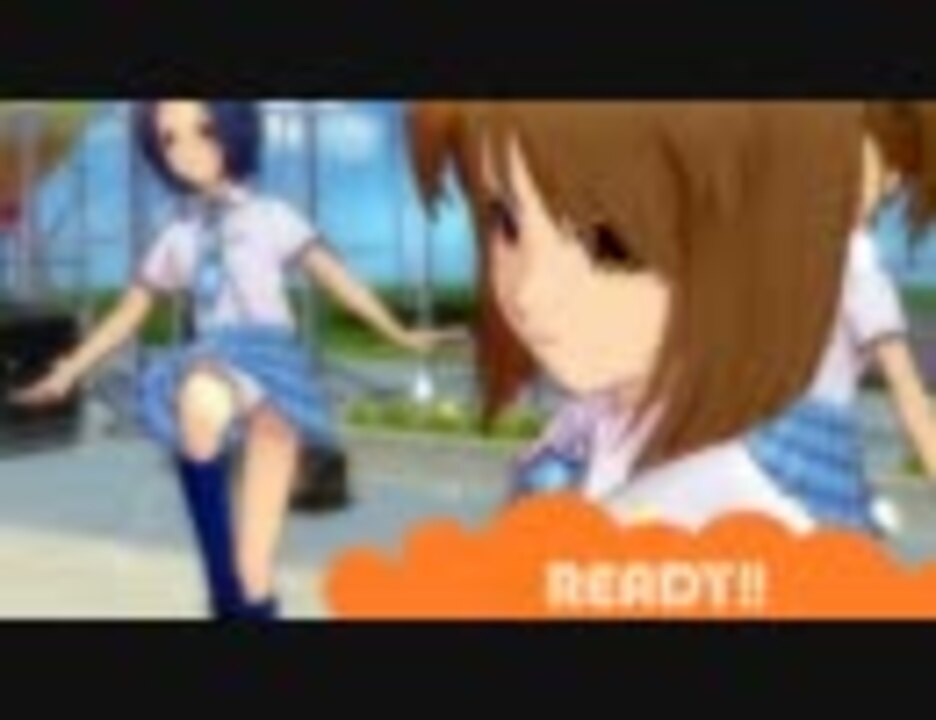 真 雪歩 美希 真美 あずさ「READY!!」でラフタイムパンチラ - ニコニコ動画