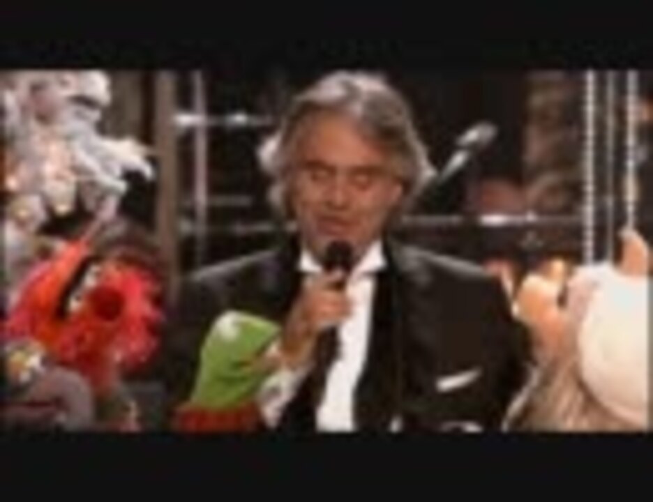 Andrea Bocelli with The Muppets Jingle Bells ニコニコ動画