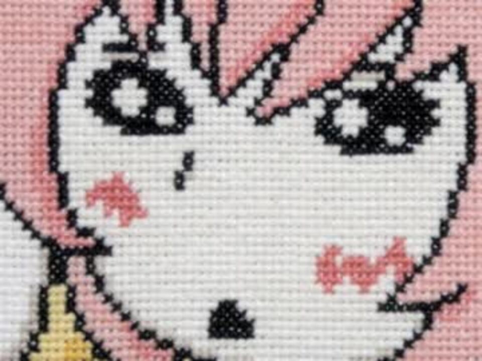 刺繍 ダブルラリアット縫ってみた 手縫いpv ニコニコ動画