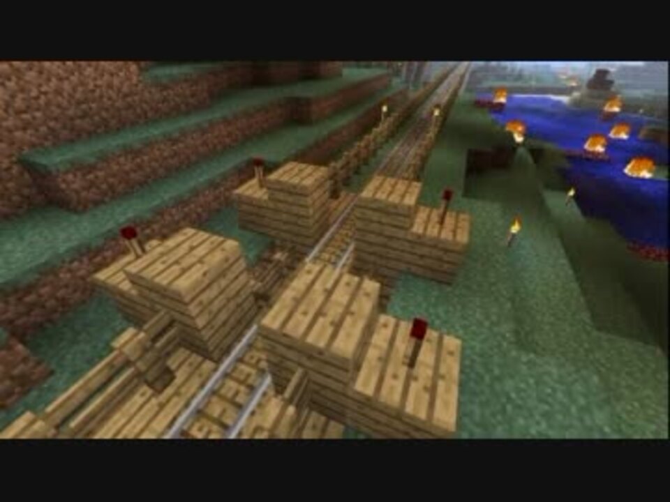 Minecraft 自動踏切 第一種甲 を作ってみた ゆっくり解説付 ニコニコ動画