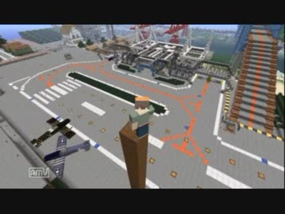 人気の Minecraft飛行場建設シリーズ 動画 14本 ニコニコ動画