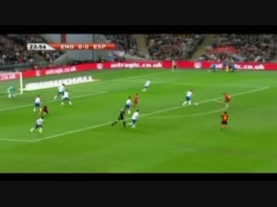 11年 国際親善サッカー イングランド 対 スペイン 日本語完全版 ニコニコ動画