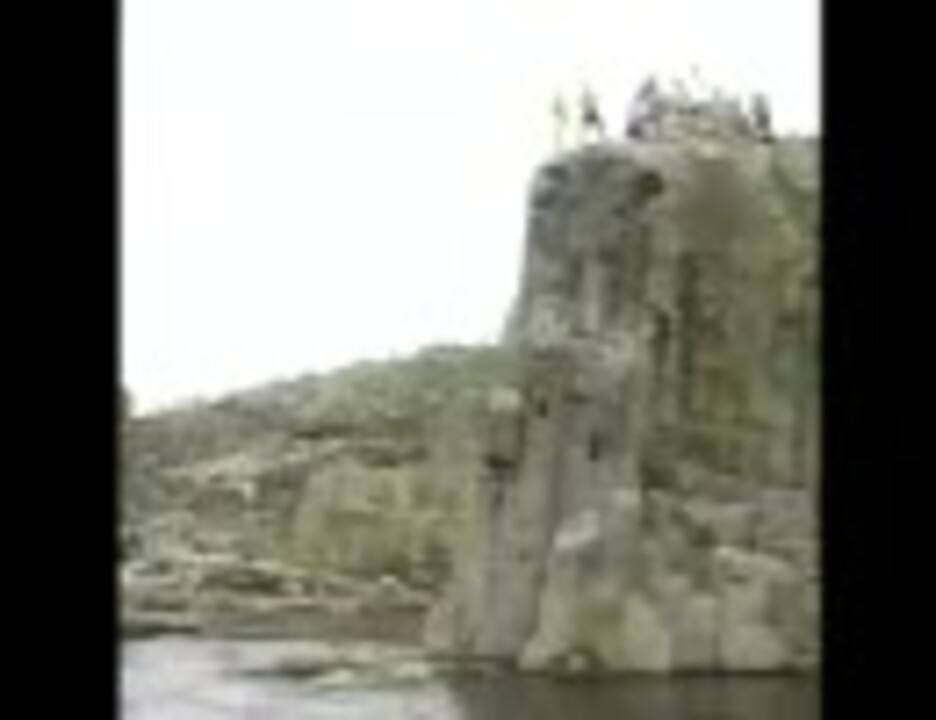 天才たけしの元気が出るテレビ 東尋坊ダイビング ニコニコ動画