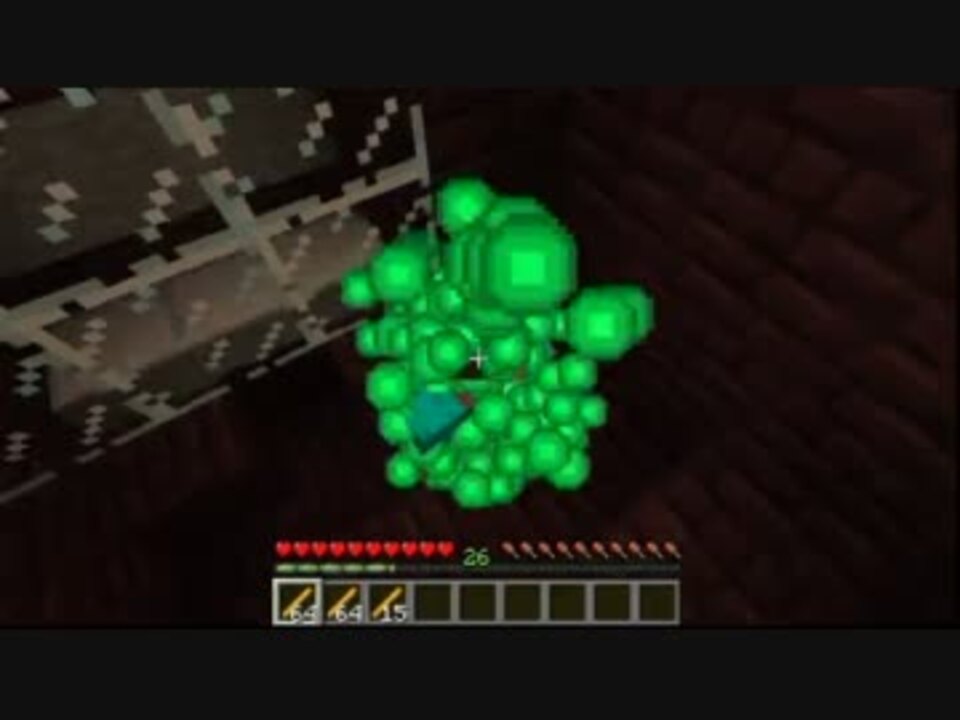 Minecraft ブレイズ自然落下式 経験値トラップ ニコニコ動画