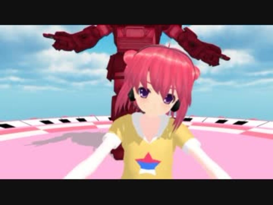 【MMD】赤座あかりでPrismHeartを踊ってみた(改造テスト) - ニコニコ動画