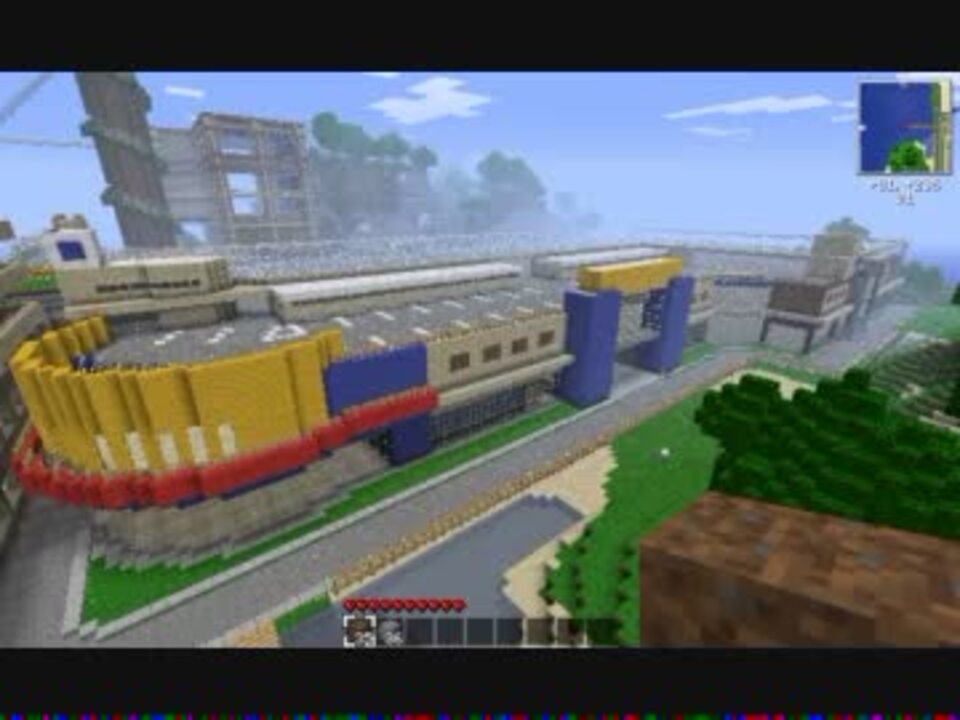Minecraft 小さな村に学校とお店を建ててみた ニコニコ動画