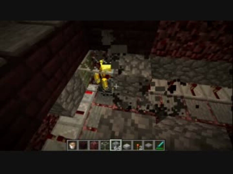 Minecraft 感圧ピストン式ブレイズ経験値トラップタワー 軽量版 ニコニコ動画