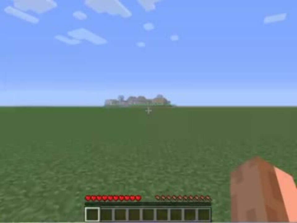 Minecraft 平地の世界で生き残る Superflat ニコニコ動画