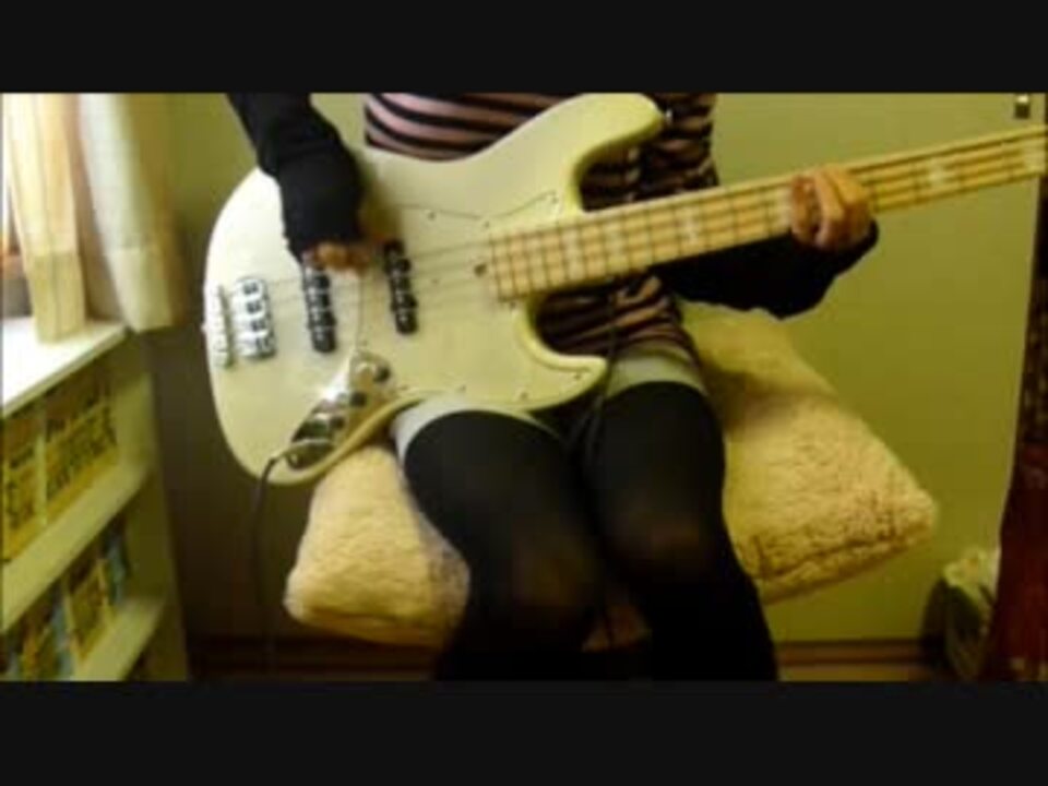 乗り遅れたけど 俺の嫁がパンダヒーローをベースで弾いてくれたよ ニコニコ動画