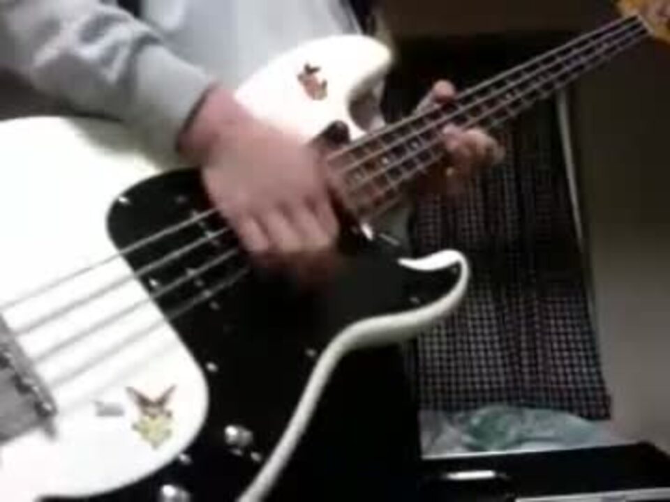 ストレイテナーのKILLER TUNE(ライブ版)をベースで弾いてみたかった - ニコニコ動画