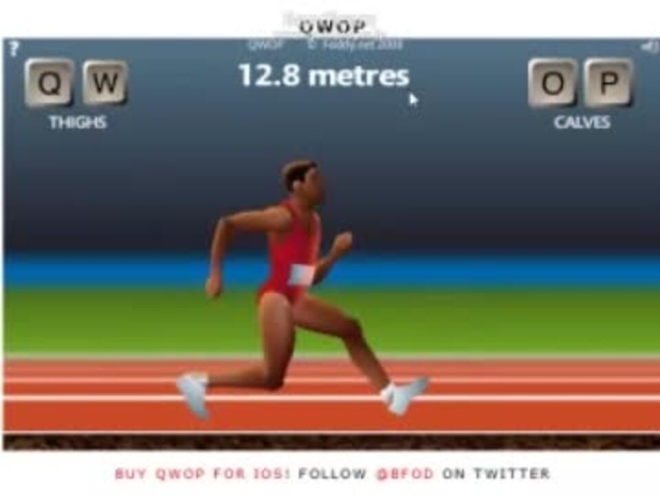 人気の ゲーム Qwop 動画 284本 4 ニコニコ動画