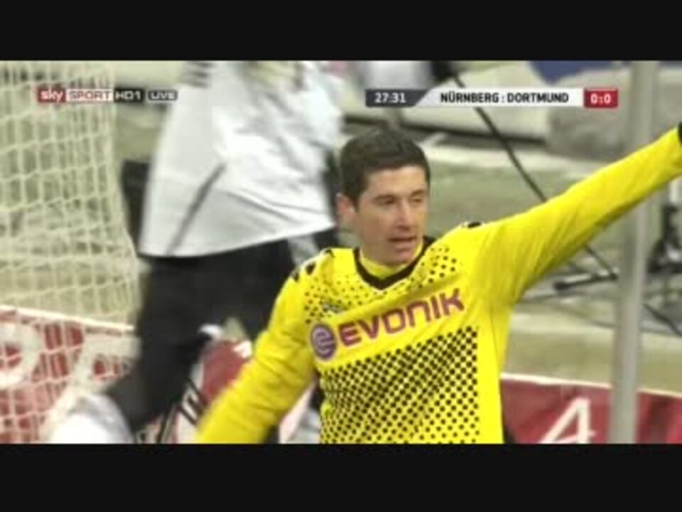 11 12 Bundesliga 第節 ニュルンベルク Vs ドルトムント ハイライト 1 2 ニコニコ動画