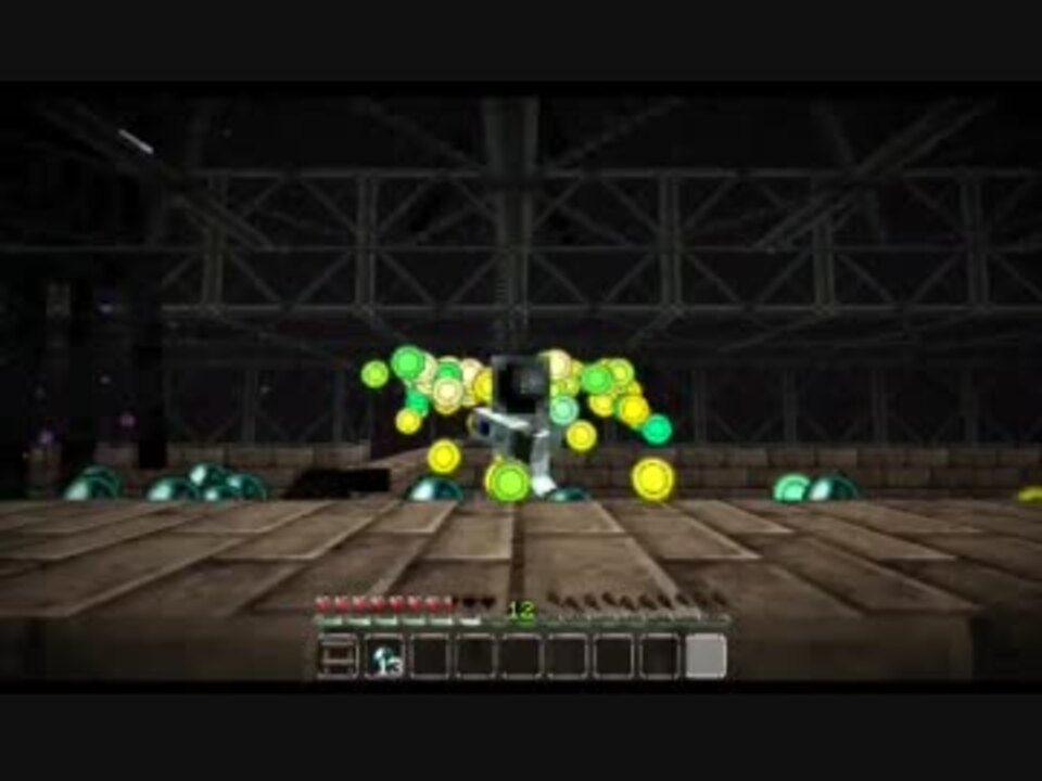 Minecraft 簡単低コストなエンダーマン経験値トラップ Lv 50まで10分 ニコニコ動画