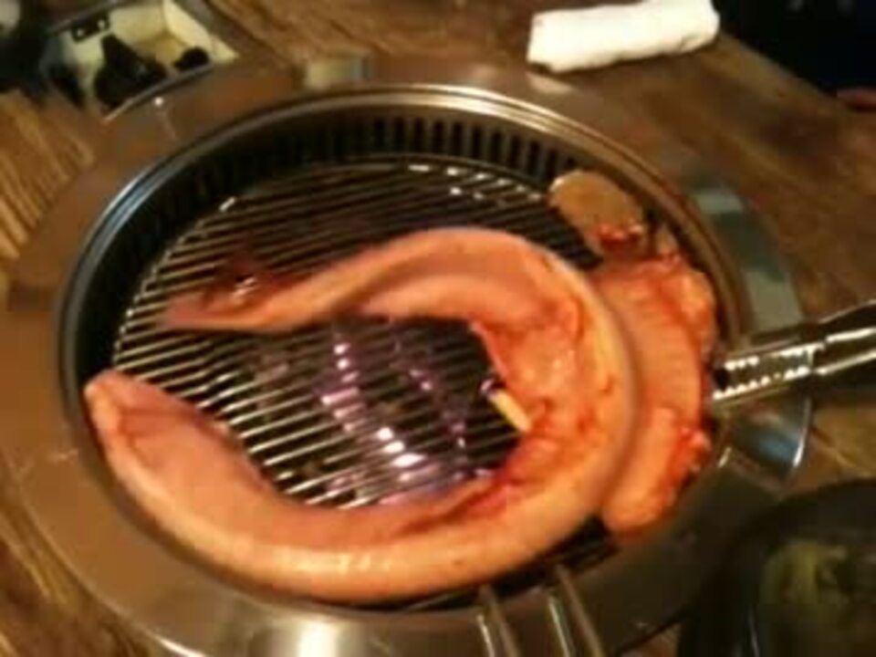 韓国料理の 生ウナギの踊り焼き がグロすぎる件 ニコニコ動画