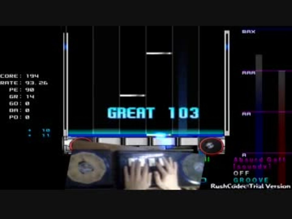 Bms Sound Voltex風スキンを作って遊んでみた ニコニコ動画