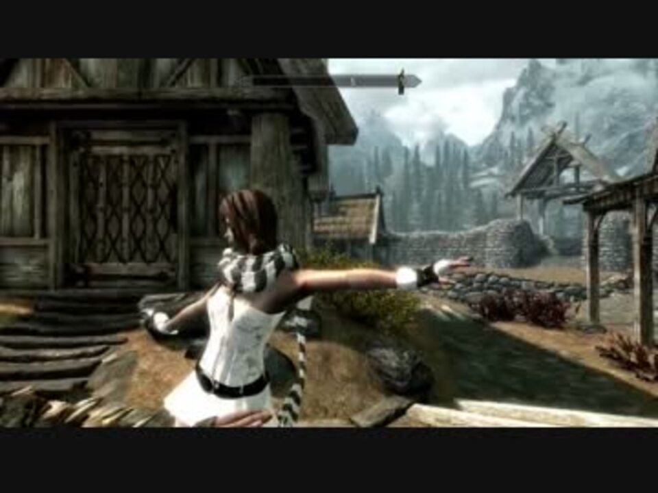 Tes V Skyrim リディアと一緒に踊ってみた ニコニコ動画