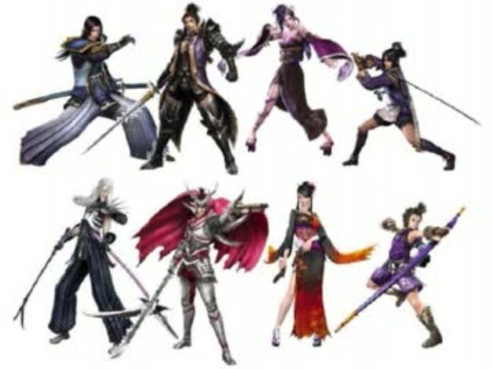 無双 Basara 武将 軍団比較 ニコニコ動画