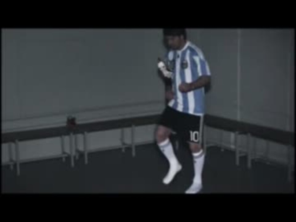 サッカー メッシの リフティングがすごすぎる あれは苦手 ニコニコ動画