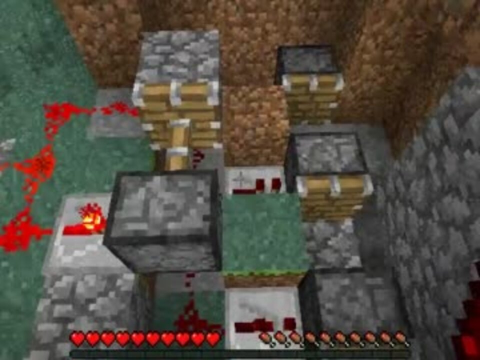 Minecraft ピストンが見えない隠し階段 データ配布 ニコニコ動画