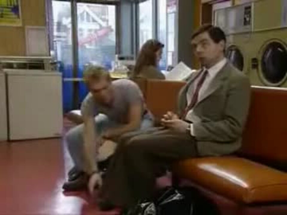 ミスタービーン 洗濯で大変 ニコニコ動画