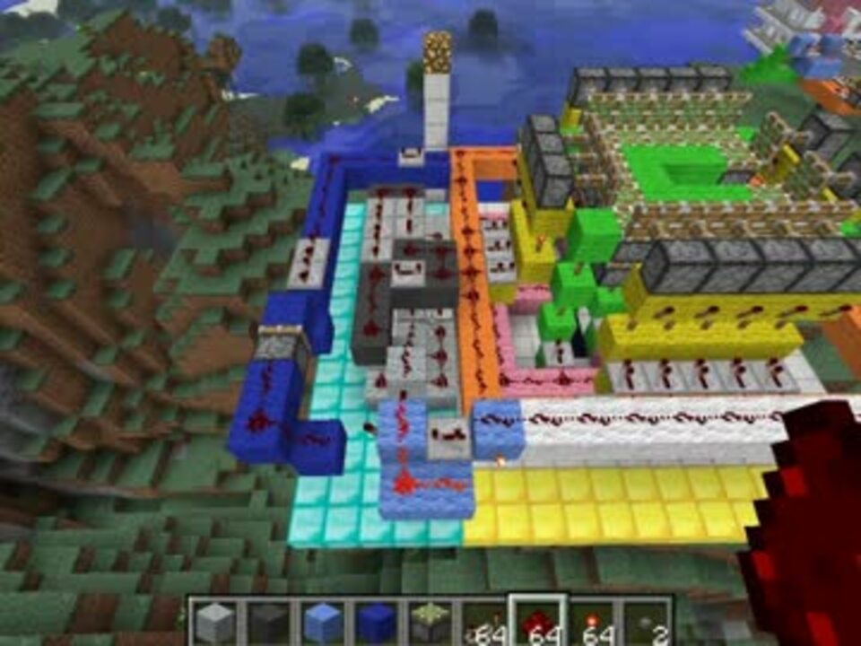 Minecraft 絶対に 本棚格納式エンチャント部屋 が作れる動画 中編 1 15 ニコニコ動画