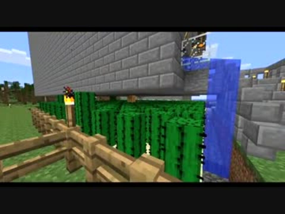 Minecraft マルチプレイで作った林業タワー紹介 ニコニコ動画