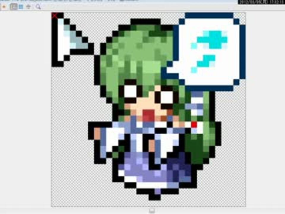 東方 東風谷早苗 マウスカーソル作ってみました ニコニコ動画