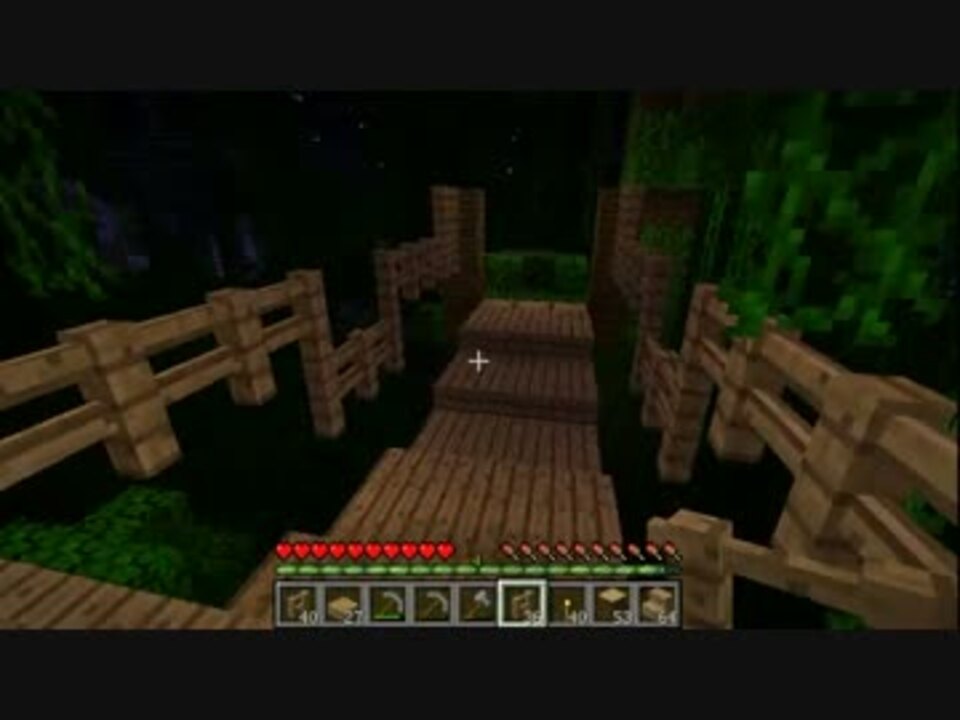 Minecraft1 2 3 ジャングルで木の上生活に挑戦 04 ゆっくり実況 ニコニコ動画