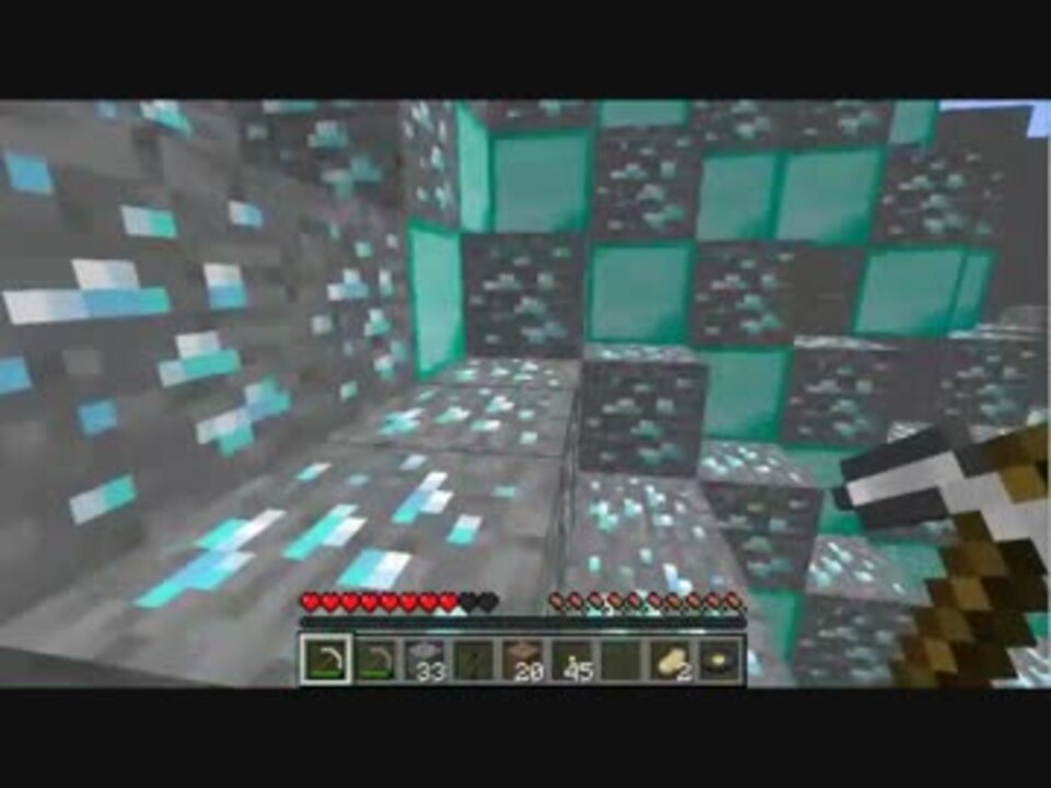 Minecraft ダイヤモンドバイオーム作ってみた ゆっくり ニコニコ動画