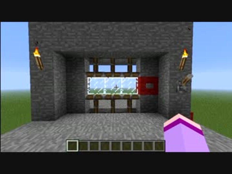 Minecraft 3ピストンドア ニコニコ動画