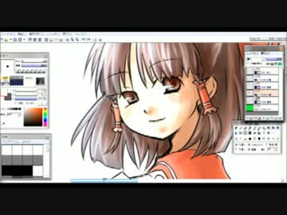 Azpainter2 色塗り手抜きしたい人の為の講座擬き 旧 講座 ニコニコ動画