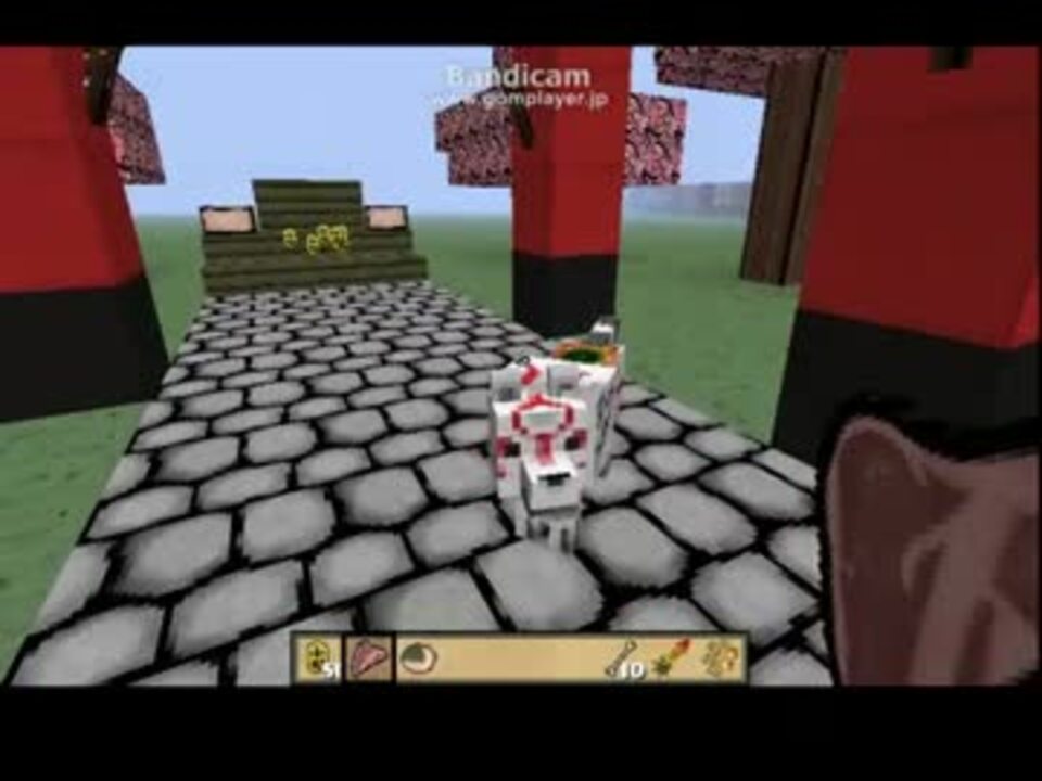 Minecraft 大神 アマ公なスキン作ってみた オオカミ ニコニコ動画