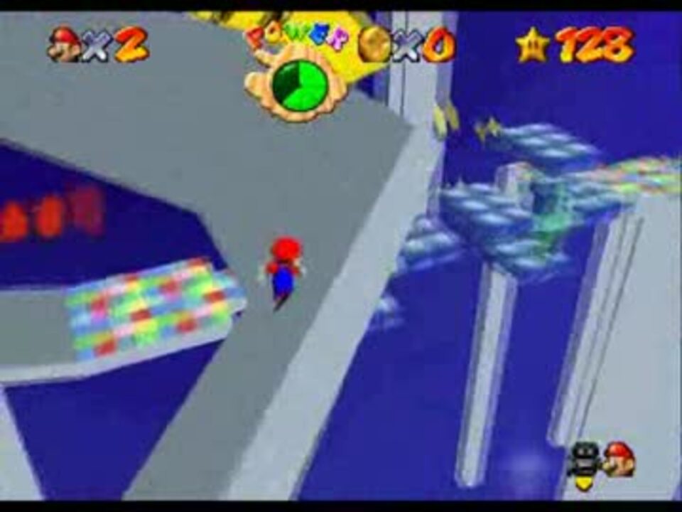 マリオ64 スターロード 攻略 ヨッシーのスター