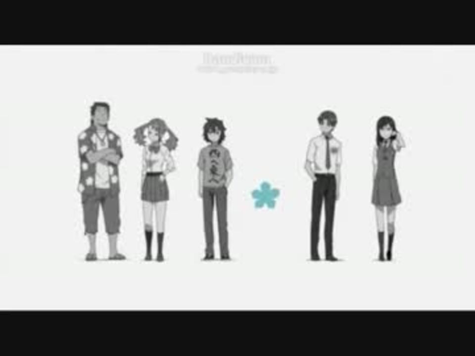 あの花 Op 青い栞 歌ってみた Re Birth ニコニコ動画