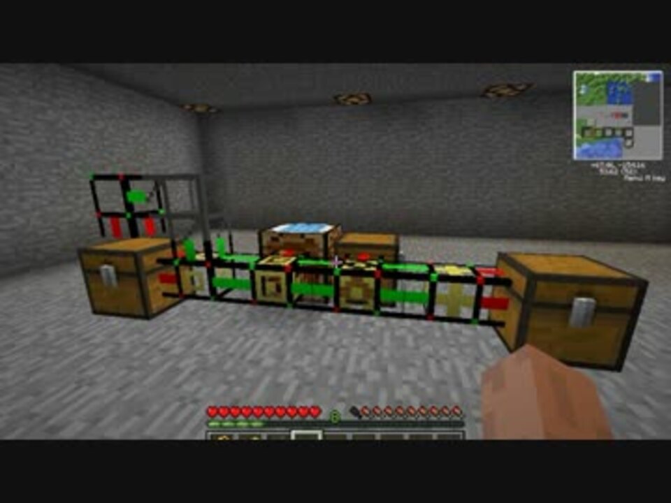 Minecraft Logistics Pipes で遊ぼう その1 結月ゆかり ニコニコ動画