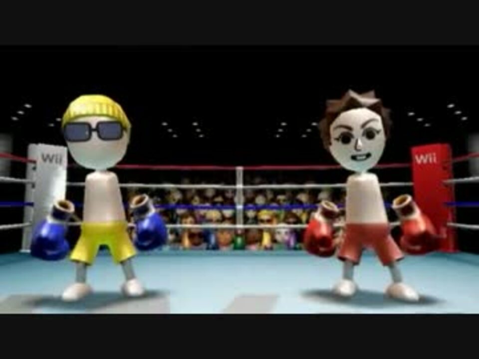 ｗｉｉ ｓｐｏｒｔｓのボクシングを二人で対決実況プレイ ニコニコ動画