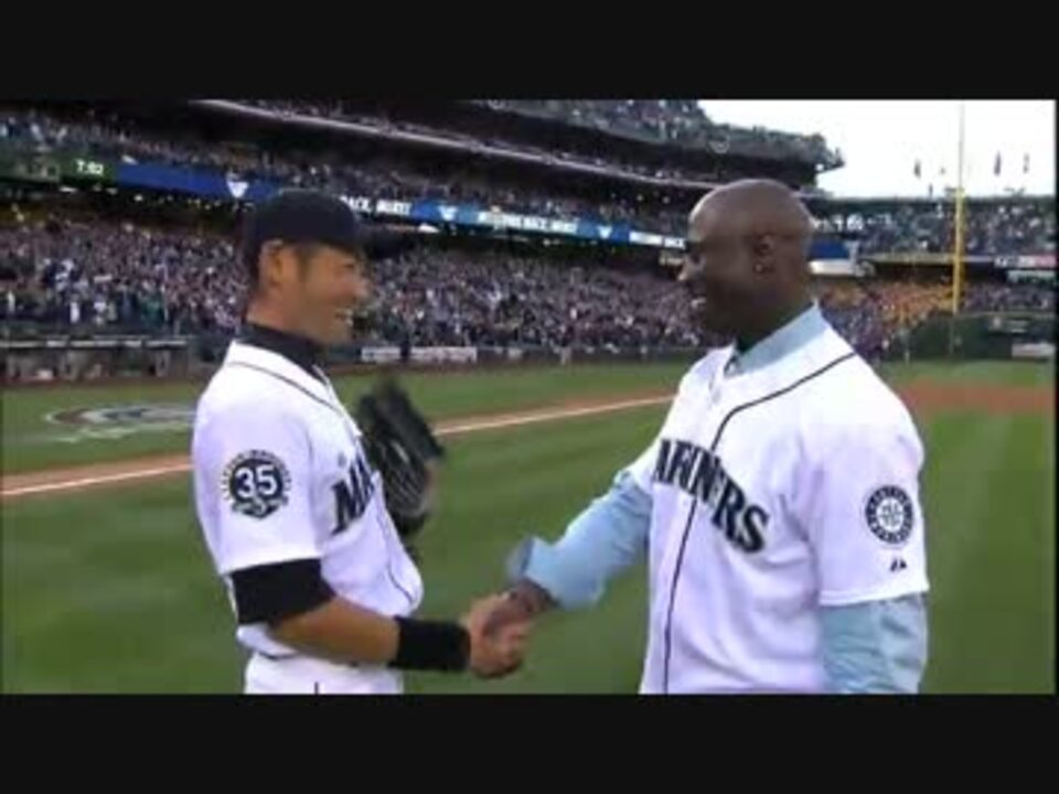 MLB マイク・キャメロン 引退セレモニー - ニコニコ動画