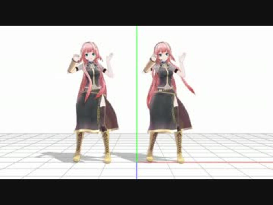 mmd モーション 安い 着地 スカート