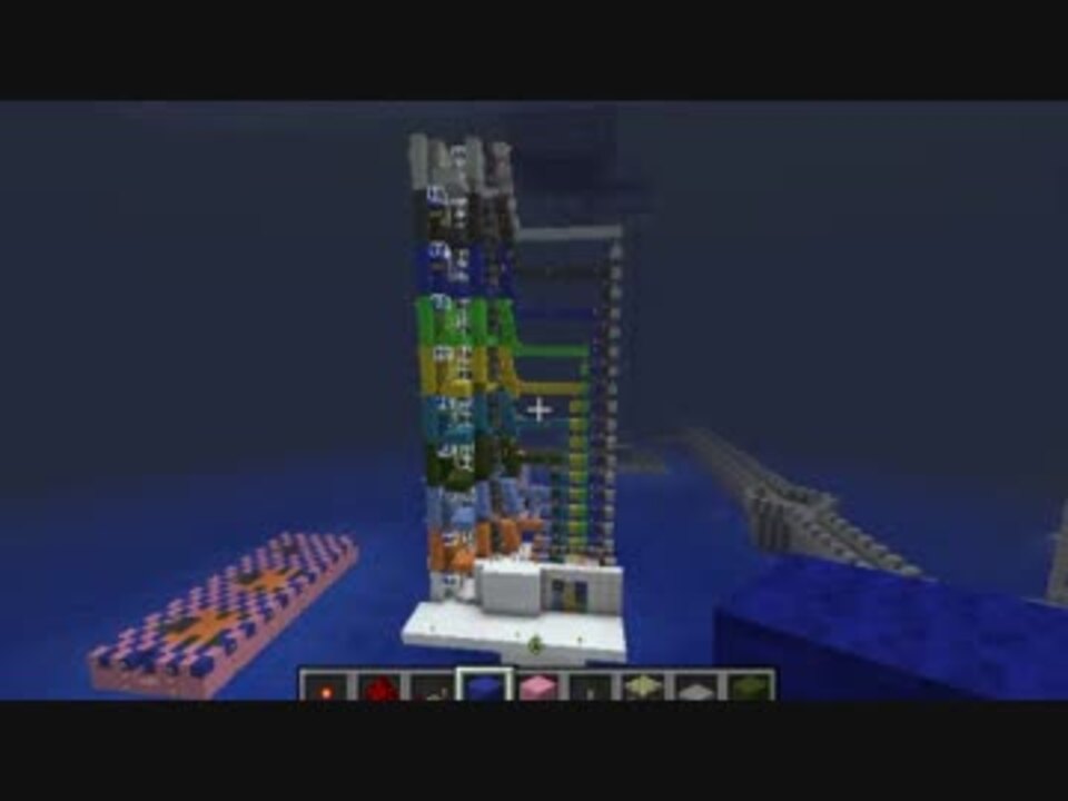 Minecraft マルチでも可能 なエレベーター作り方 ニコニコ動画