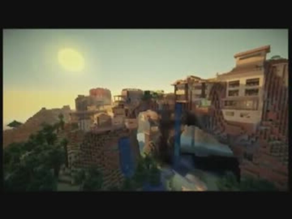 Minecraft 山に家を作ってみた 自宅紹介 ニコニコ動画