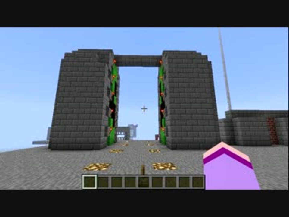 Minecraft 6 ピストンドア ニコニコ動画