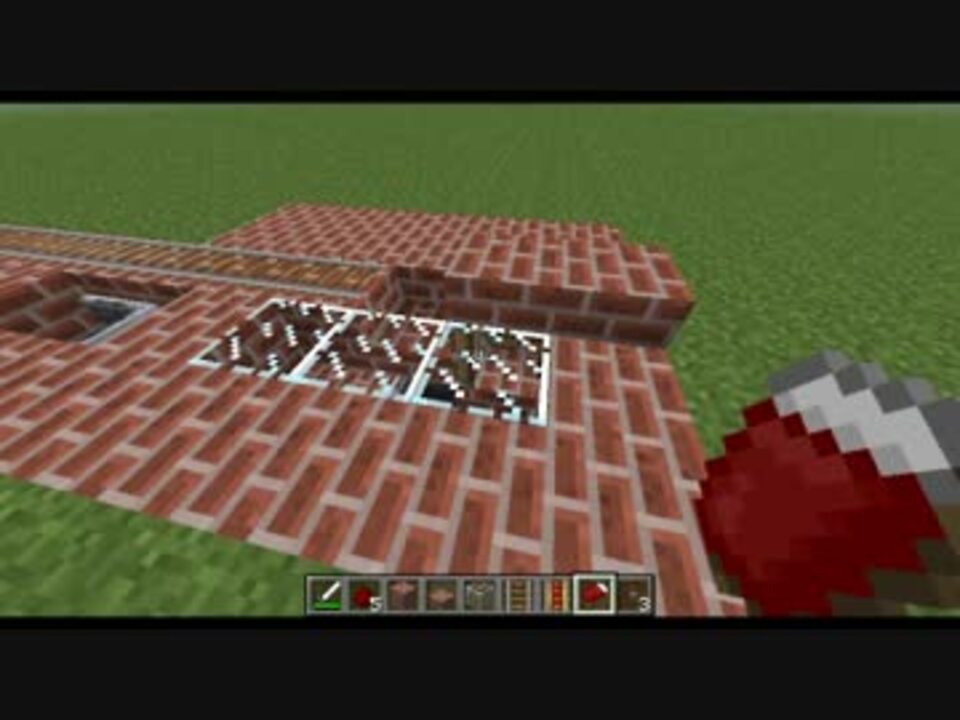 Minecraft スーパーフラットにも収まるフラットなブースター自動駅 ニコニコ動画