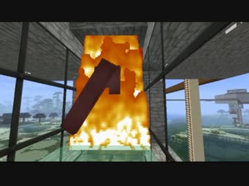 Minecraft 卍形製鉄所を作ってみた アイアンゴーレムトラップ ニコニコ動画