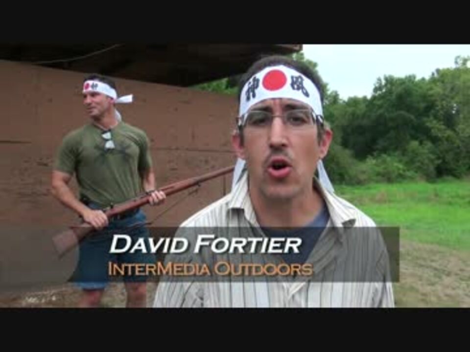 神風 38式歩兵銃を撃つ外国人 ニコニコ動画