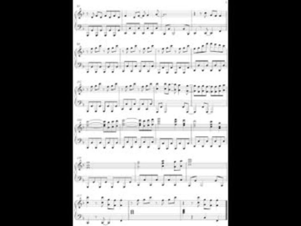 Apヘタリア ぽいぽいぽい ピアノ楽譜化してみた ニコニコ動画