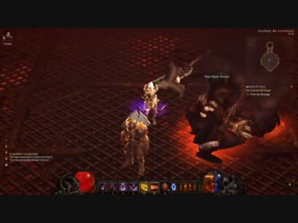 Diablo3 難易度inferno ブッチャー戦 Demonhunterソロ ニコニコ動画