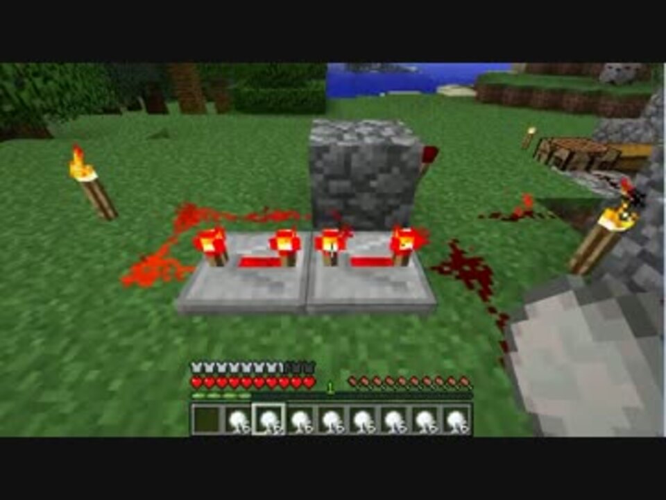 Minecraft 雪玉製造機にスコップ自動供給機能をつけたので紹介 ニコニコ動画