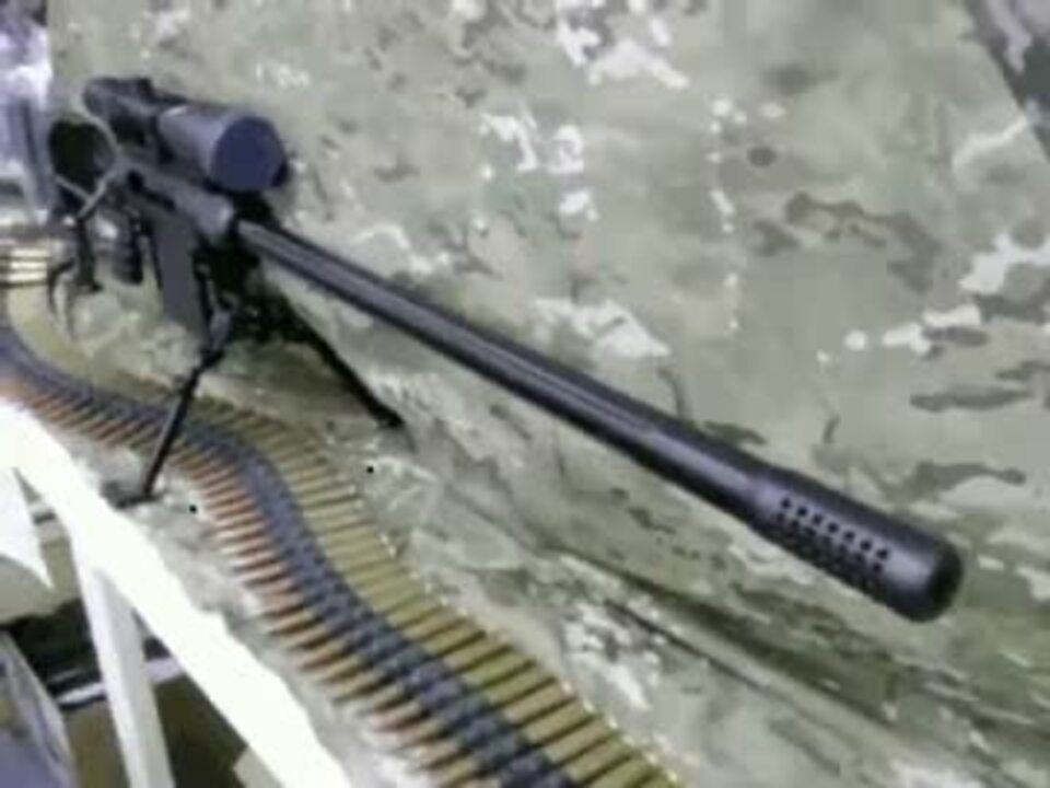 コンパクトな50口径ライフルWindrunner M96 - ニコニコ動画