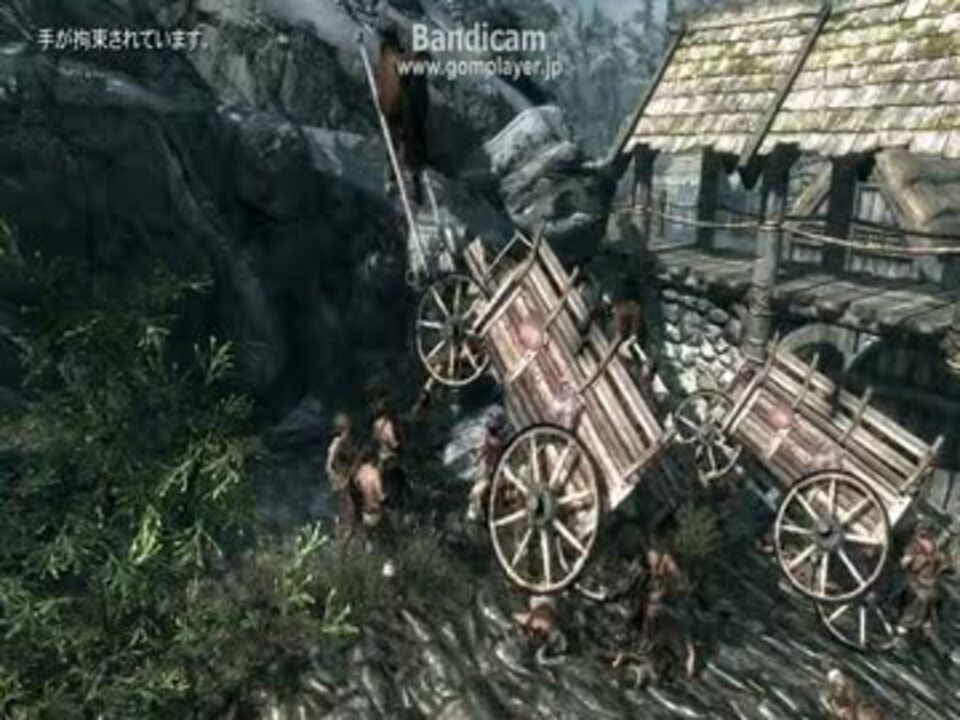 Skyrim 帝国によるウルフリックの処刑を全力で妨害してみた ニコニコ動画