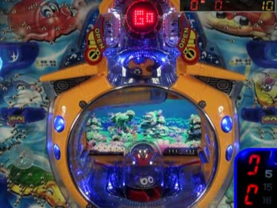 【パチンコ】CRハネ海物語 連荘しまくり動画【その01】 ニコニコ動画